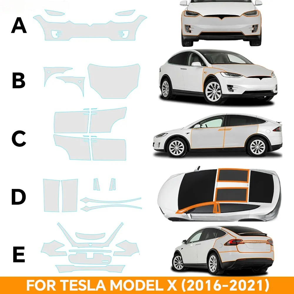 Logo Model Kit - Kit di Pellicola Protettiva Trasparente TPU