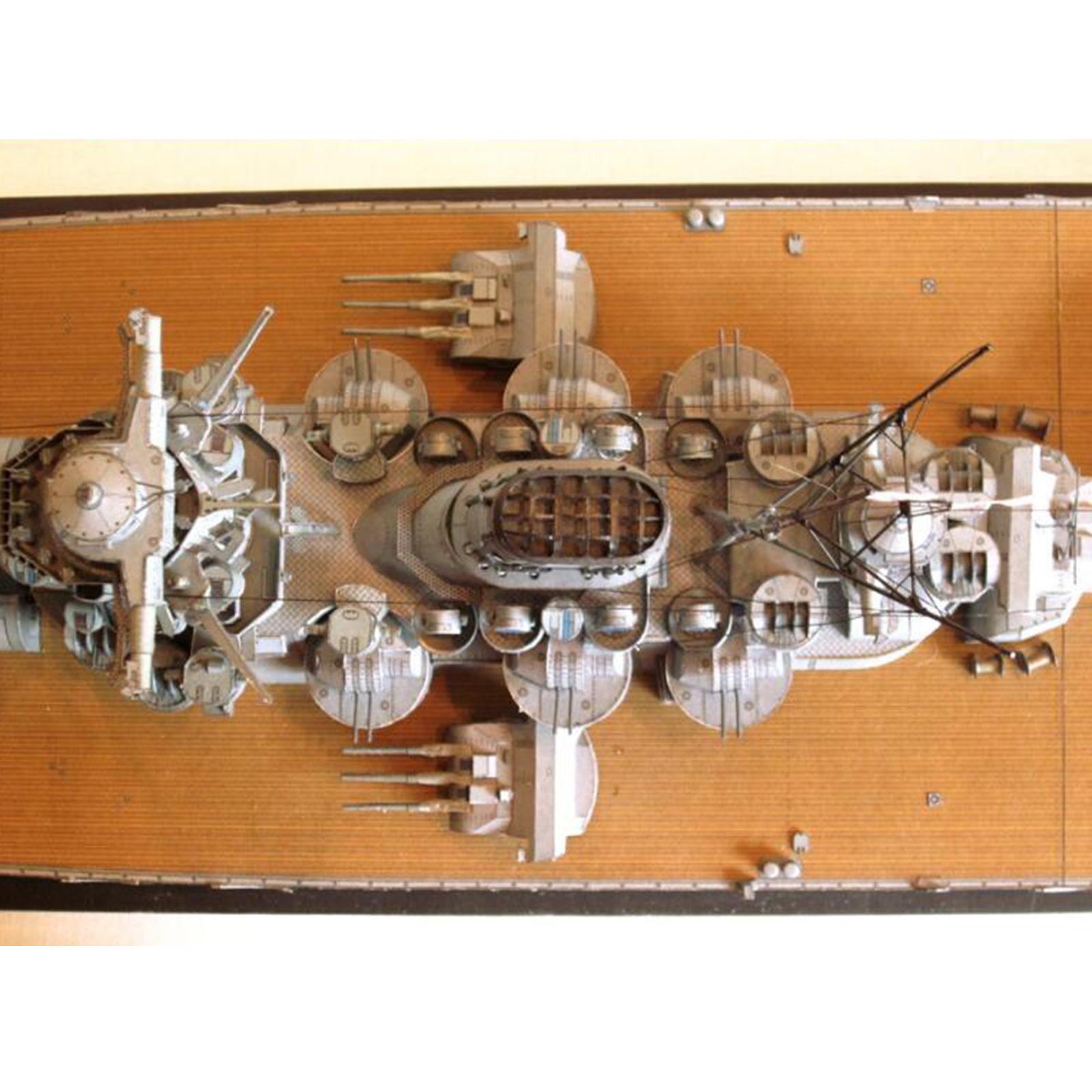 Model Kit Yamato - 1 pz Puzzle Nave Yamato Seconda
