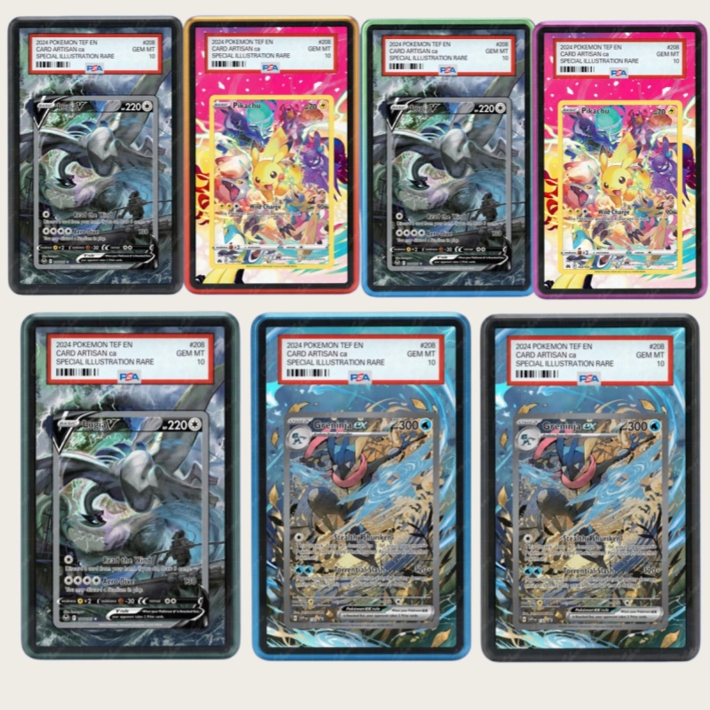 Model Kit Lugia - Espositore per Carte PTCG Lugia Greninja,