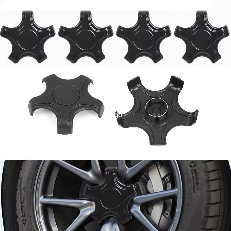 Logo Model Kit - Kit tappi ruote per Tesla Model