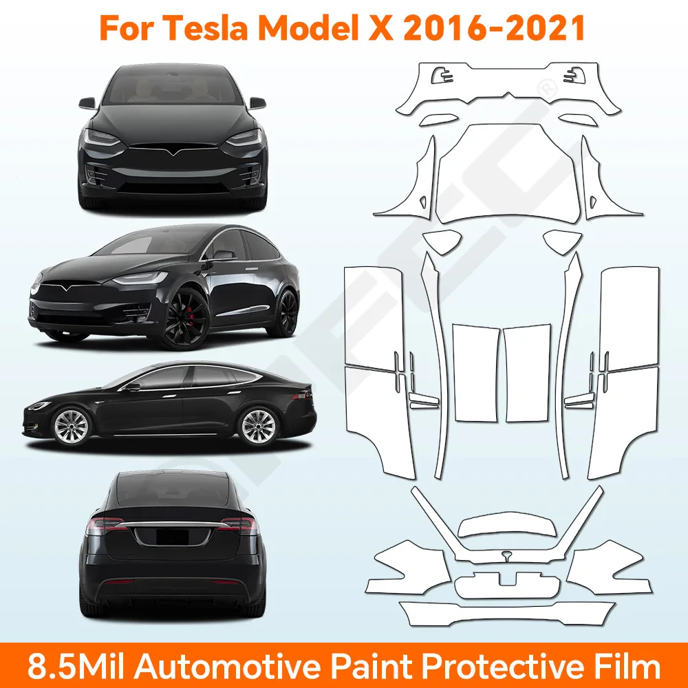 Logo Model Kit - Pellicola Protettiva TPU per Tesla Model
