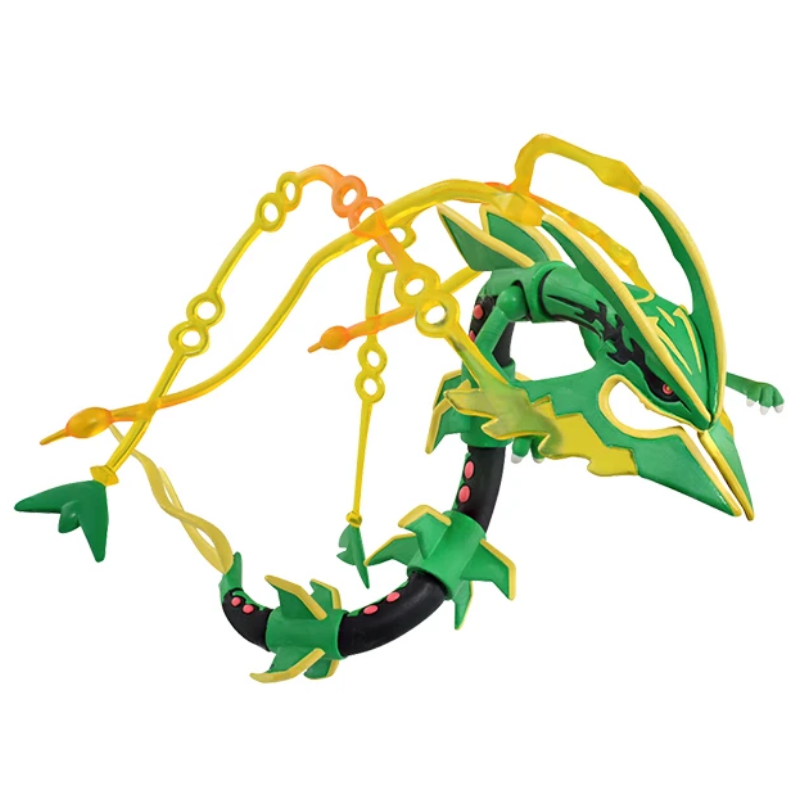 Model Kit Rayquaza - TOMY Figure Pokemon in edizione limitata