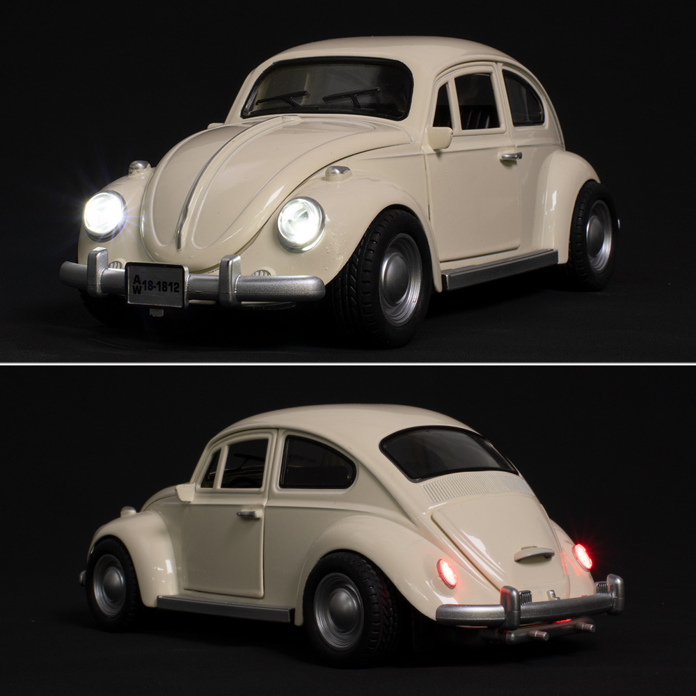 Model Kit Volkswagen - 1:18 1955 Volkswagen Beetle Classic Car