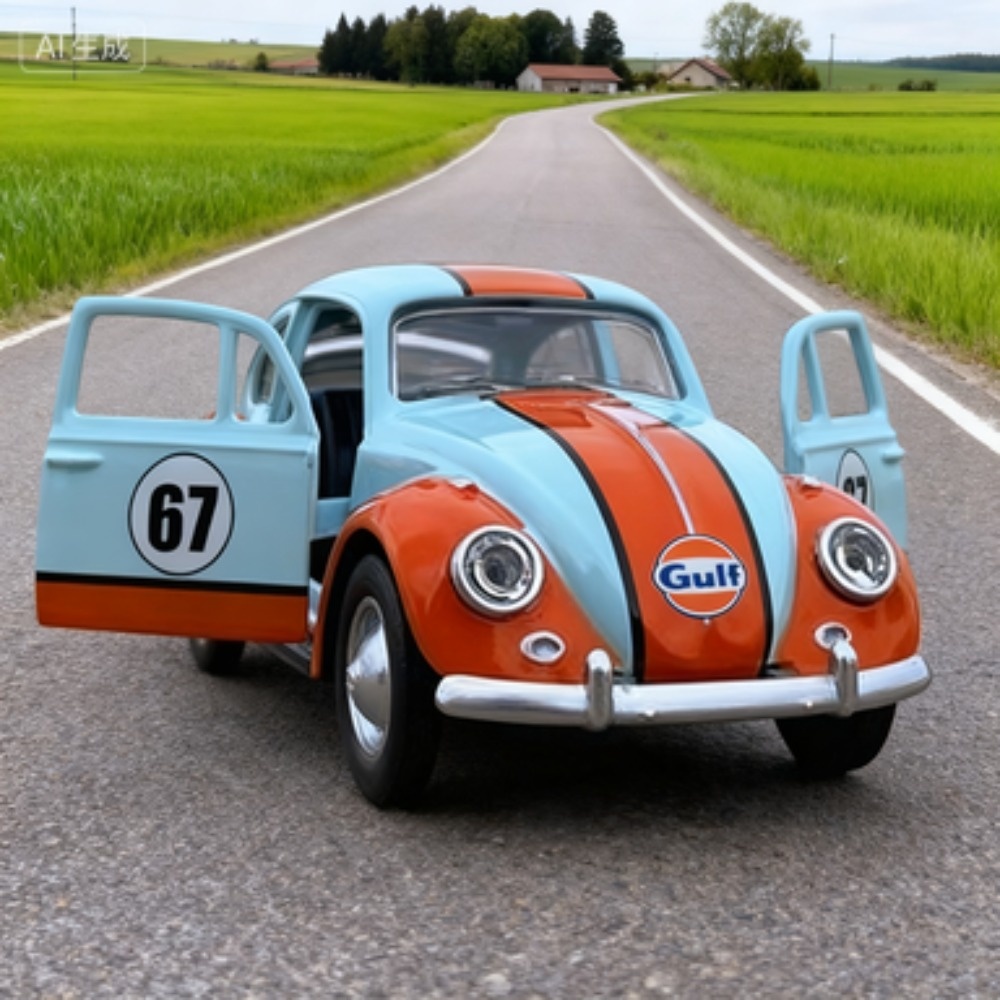 Model Kit Volkswagen - Modellino in Scala 1:36 Volkswagen Beetle