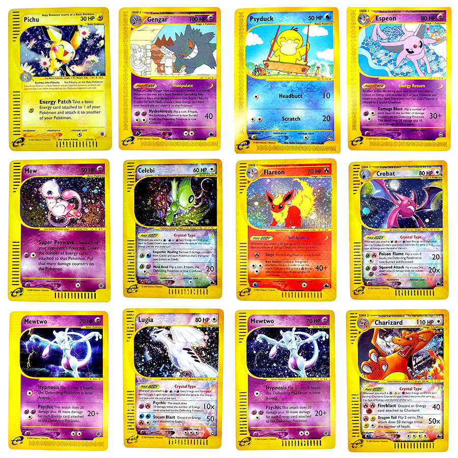 Model Kit Lugia - Carte Proxy PKM: Mewtwo, Gengar, Psyduck,