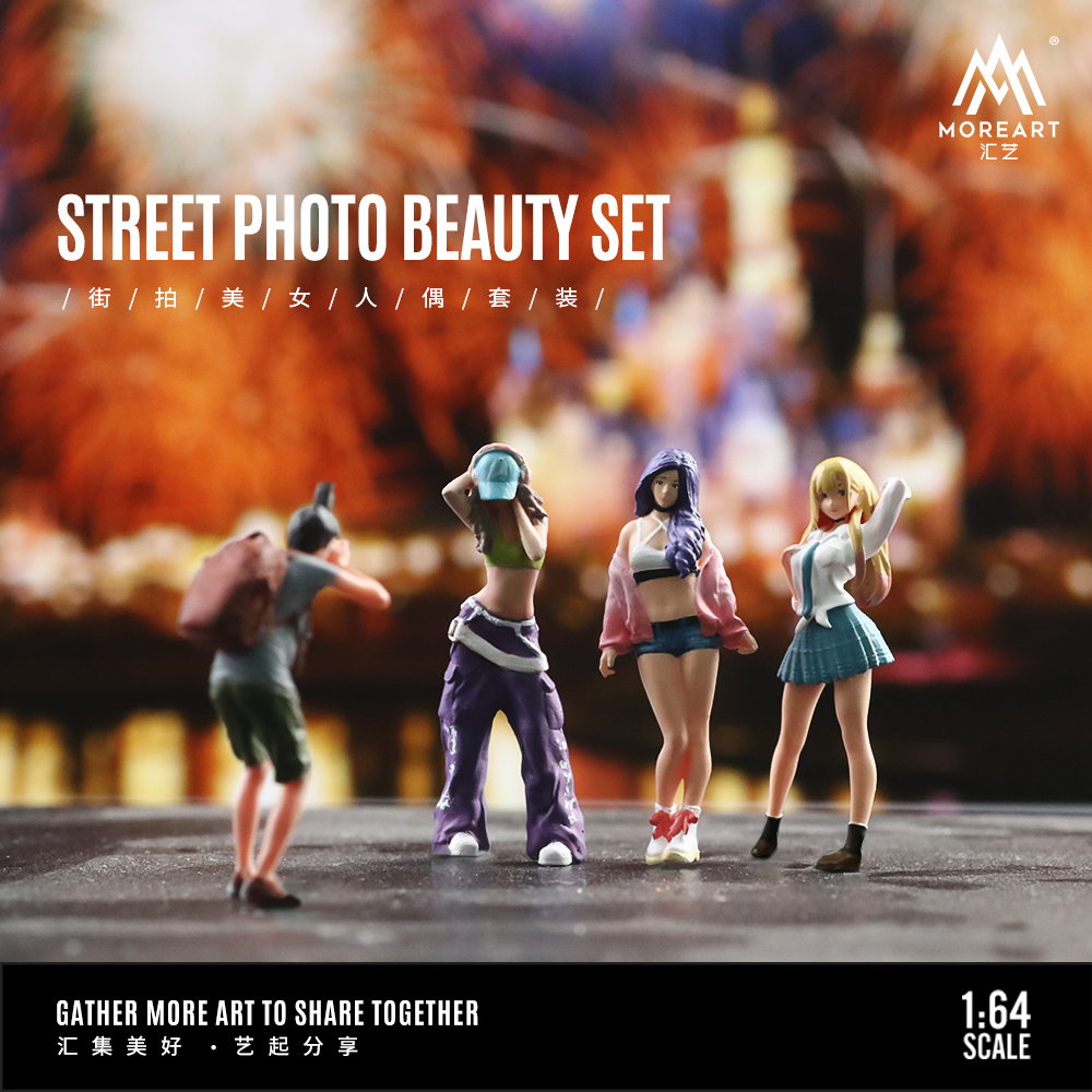 Model Kit Game - More Art 1:64 Set di action
