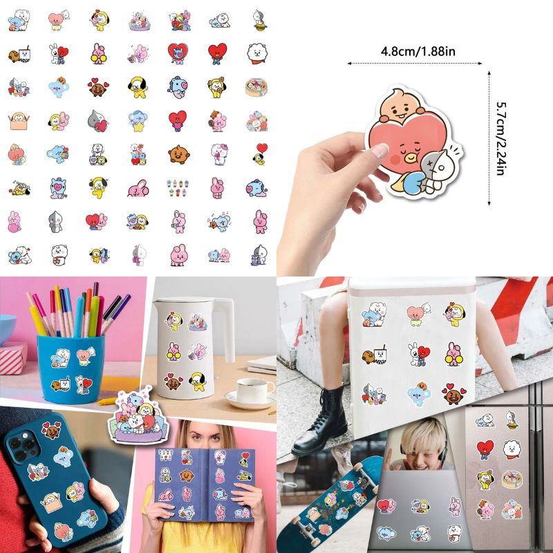 Adesivi BT 2 1 Chimmy Cooky Ko - Model Kit Game recensione e prezzo
