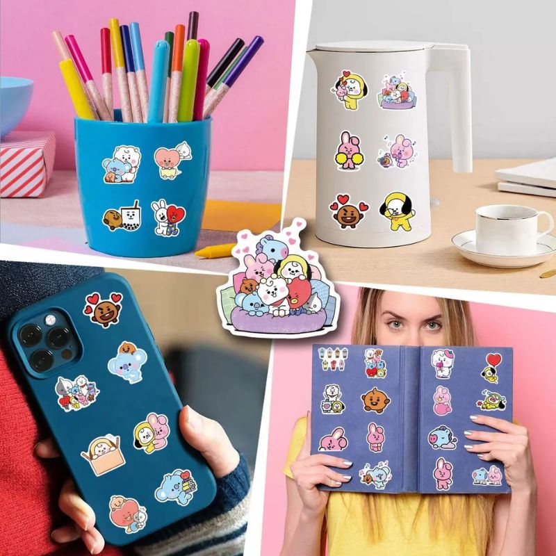 Adesivi BT 2 1 Chimmy Cooky Ko - Model Kit Game recensione e prezzo