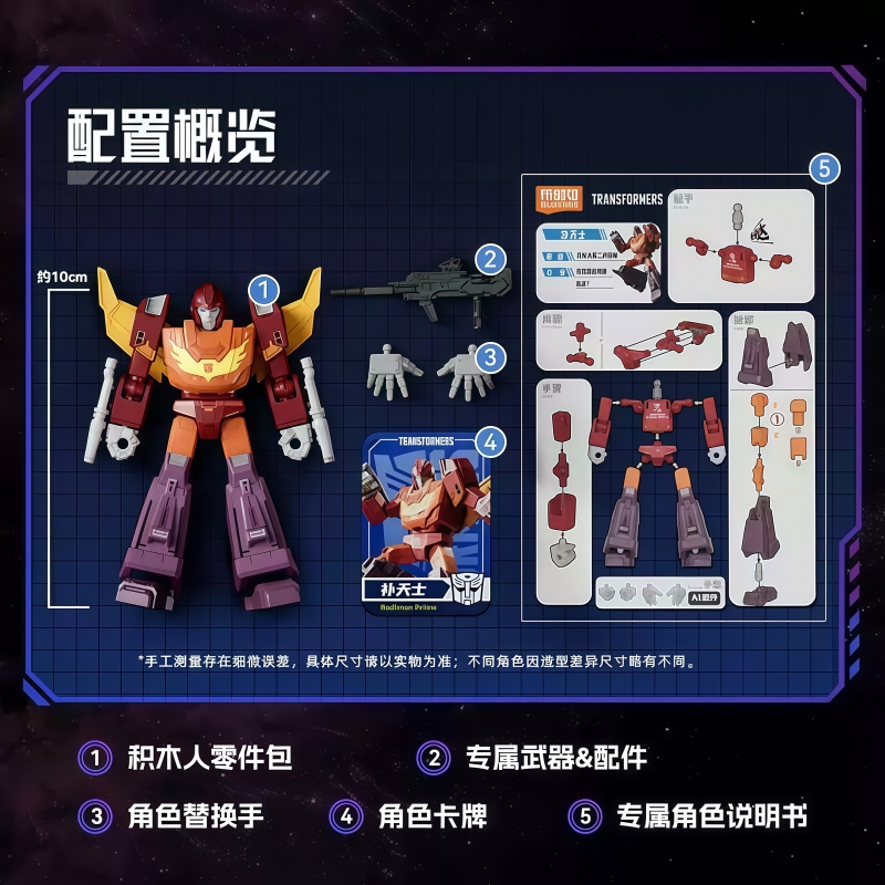 BLOKEES Transformers Wave10 Or - Model Kit Rodimus recensione e prezzo