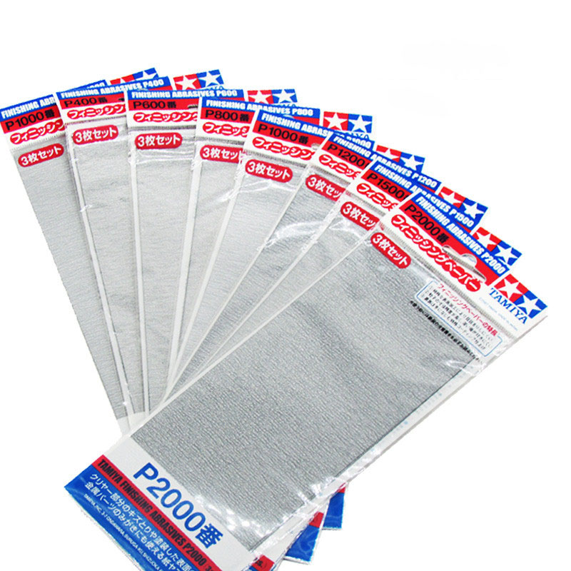 Set di spugne abrasive per fin - Model Kit Tamiya recensione e prezzo