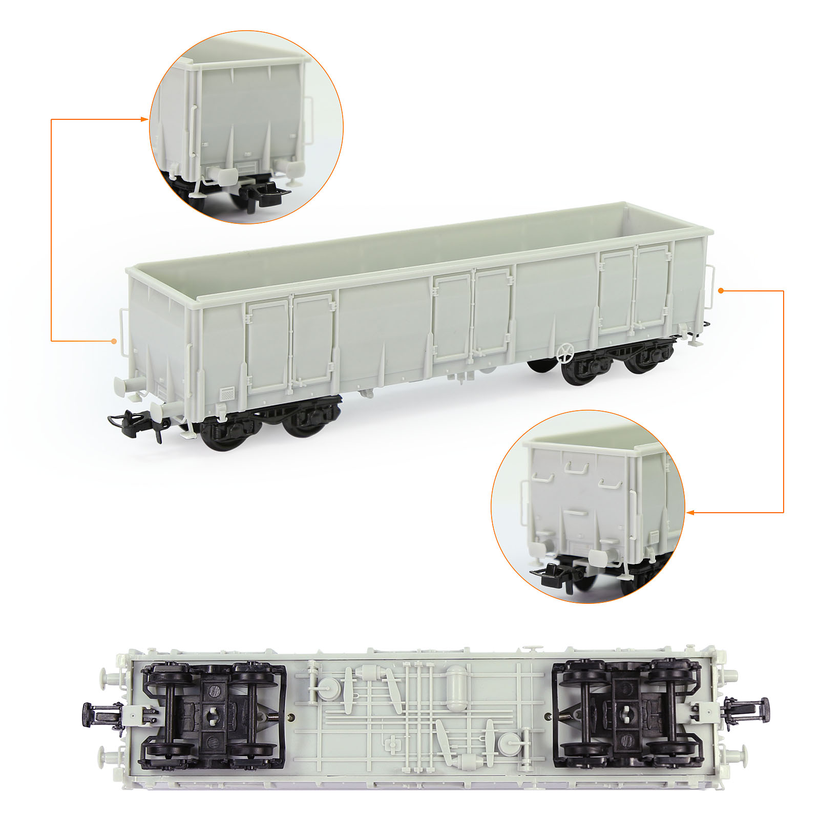 Evemodel 1 pz scala HO 1:87 vu - Model Kit Lugia recensione e prezzo