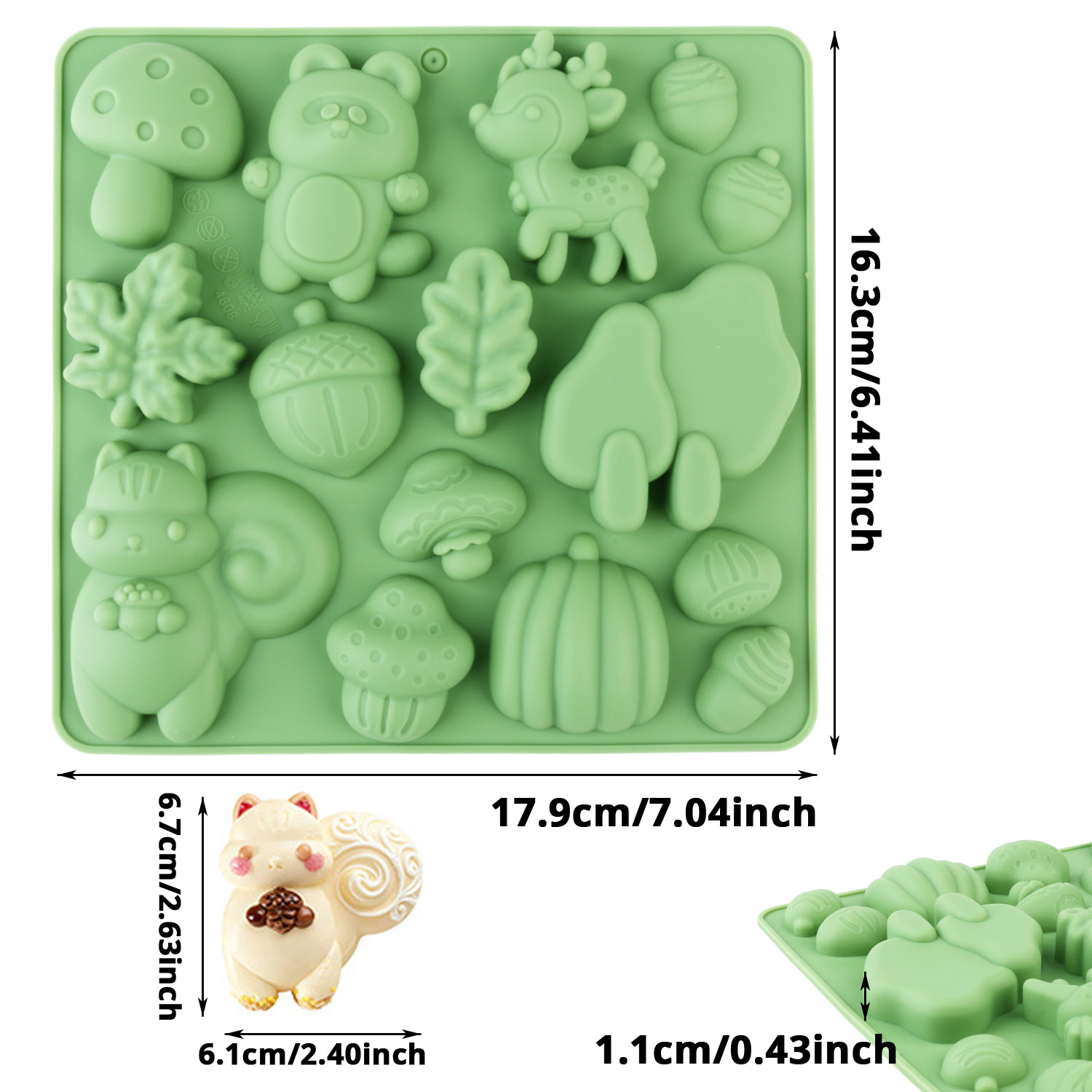 1 stampo in silicone a forma d - Model Kitchen Set recensione e prezzo