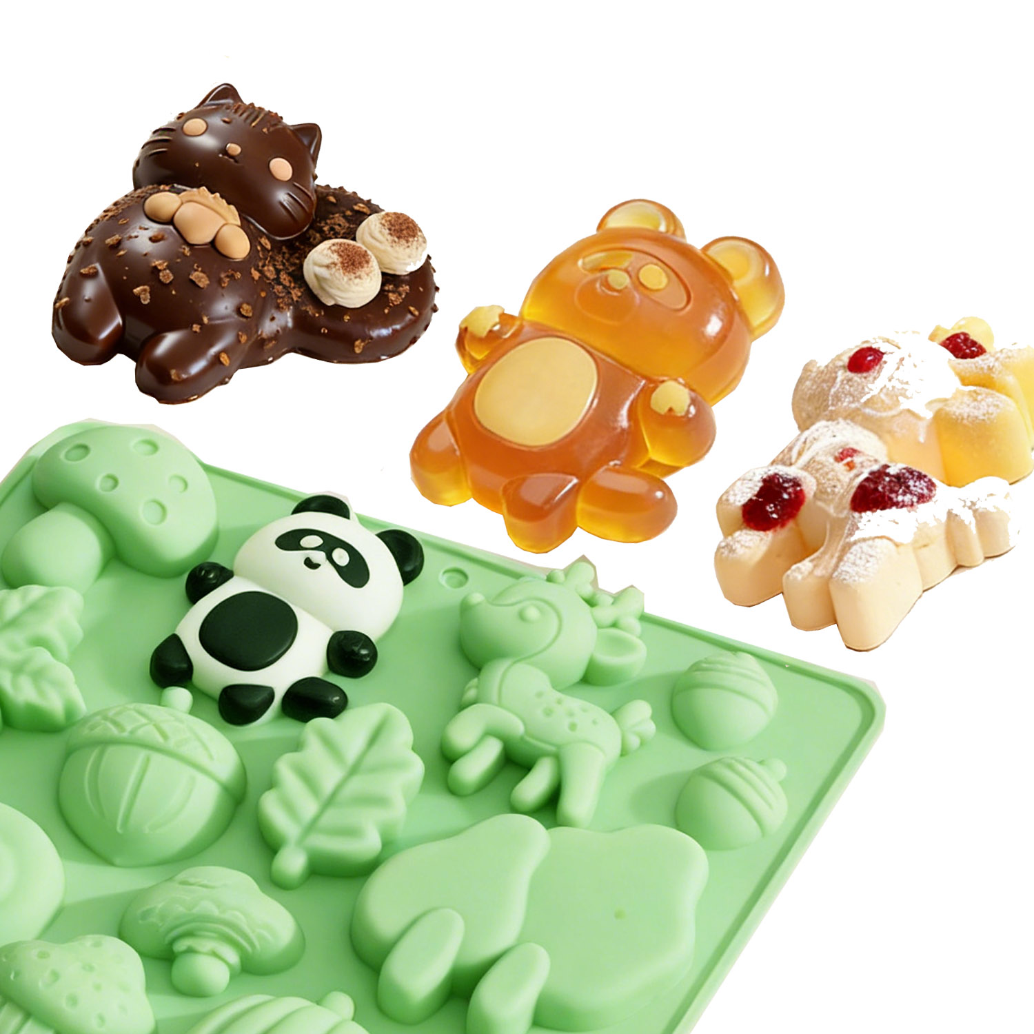 1 stampo in silicone a forma d - Model Kitchen Set recensione e prezzo