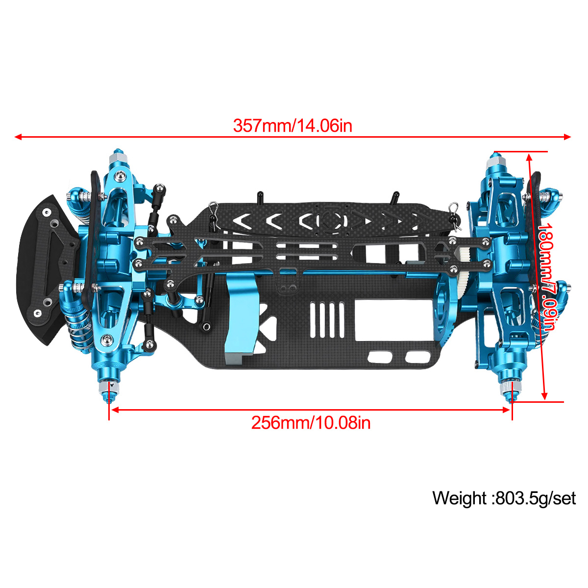 Kit Telaio in Alluminio e Fibr - Model Kit Tamiya recensione e prezzo