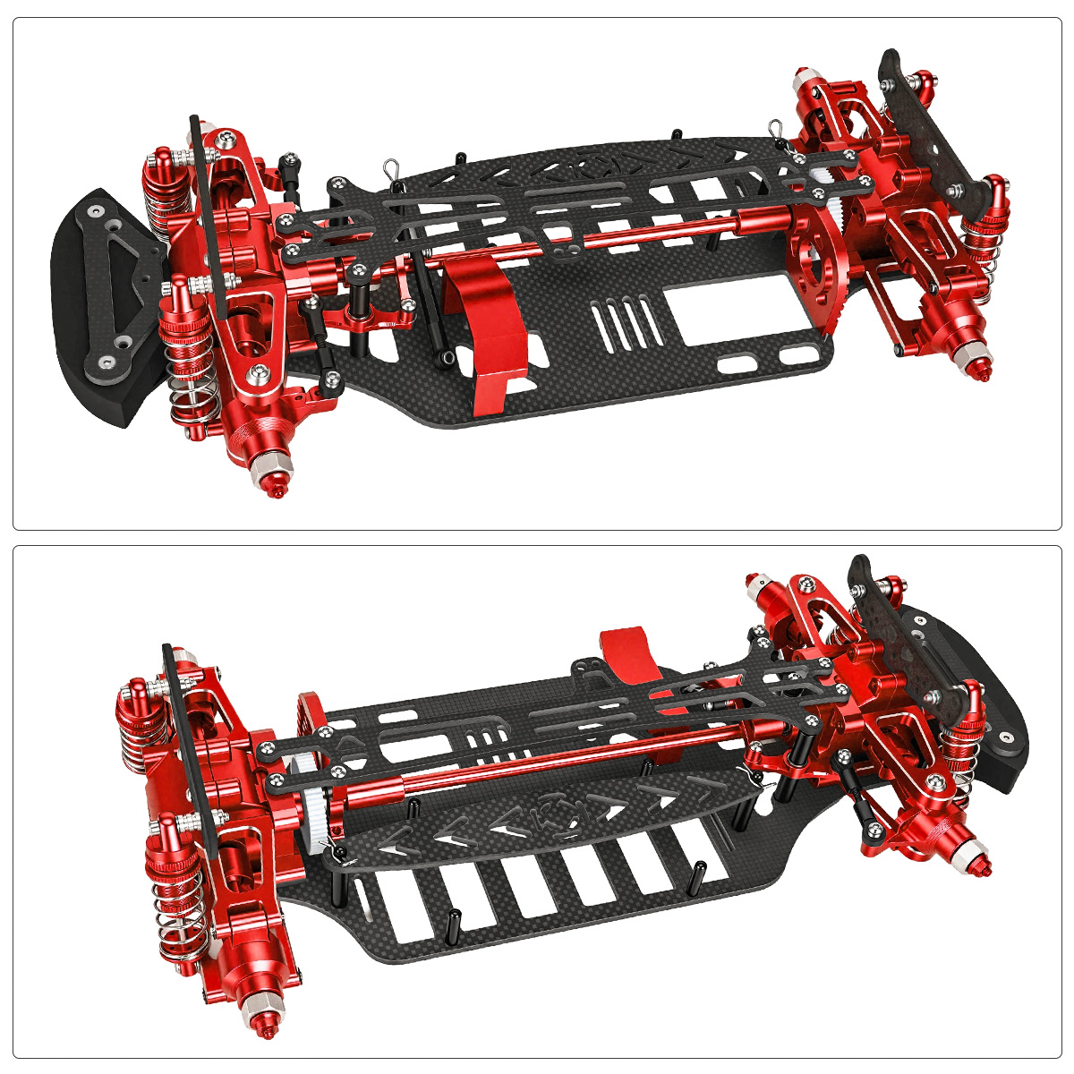 Kit Telaio in Alluminio e Fibr - Model Kit Tamiya recensione e prezzo