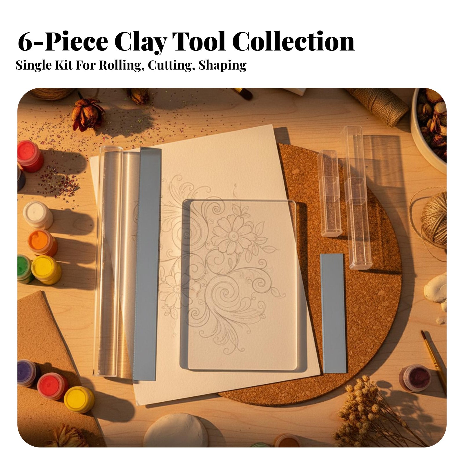 Set di 6 Pezzi per Modellare l - Model Kit Tools recensione e prezzo