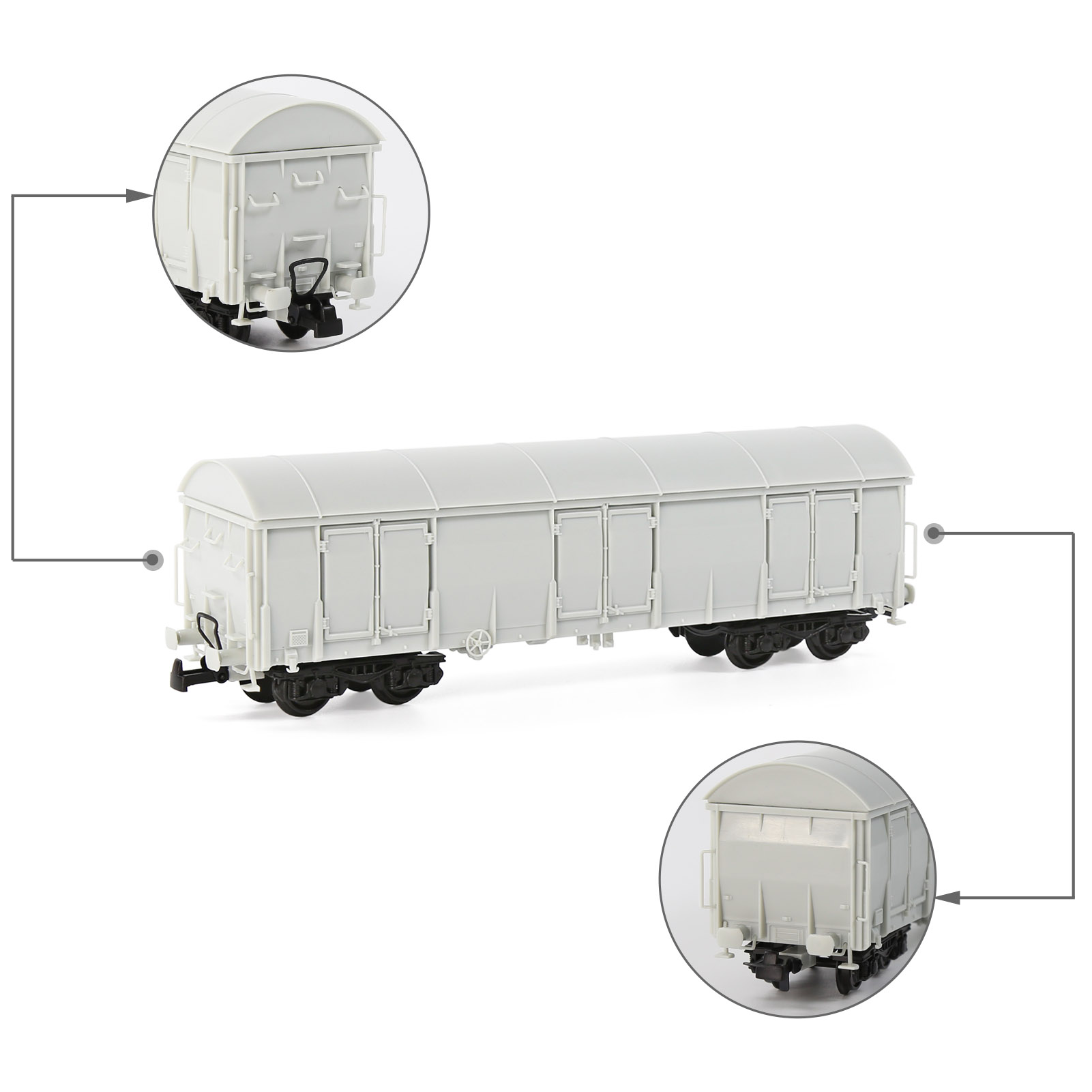 Evemodel Scala HO 1:87 Vagone  - Model Kit Lugia recensione e prezzo
